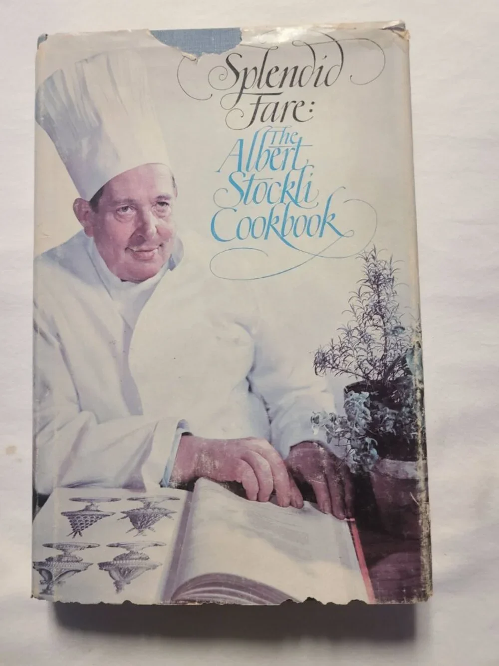 Splendid Fare Albert Stockli Cookbook 1970 Hardcover 450+ Recipes Chef Guide NYC